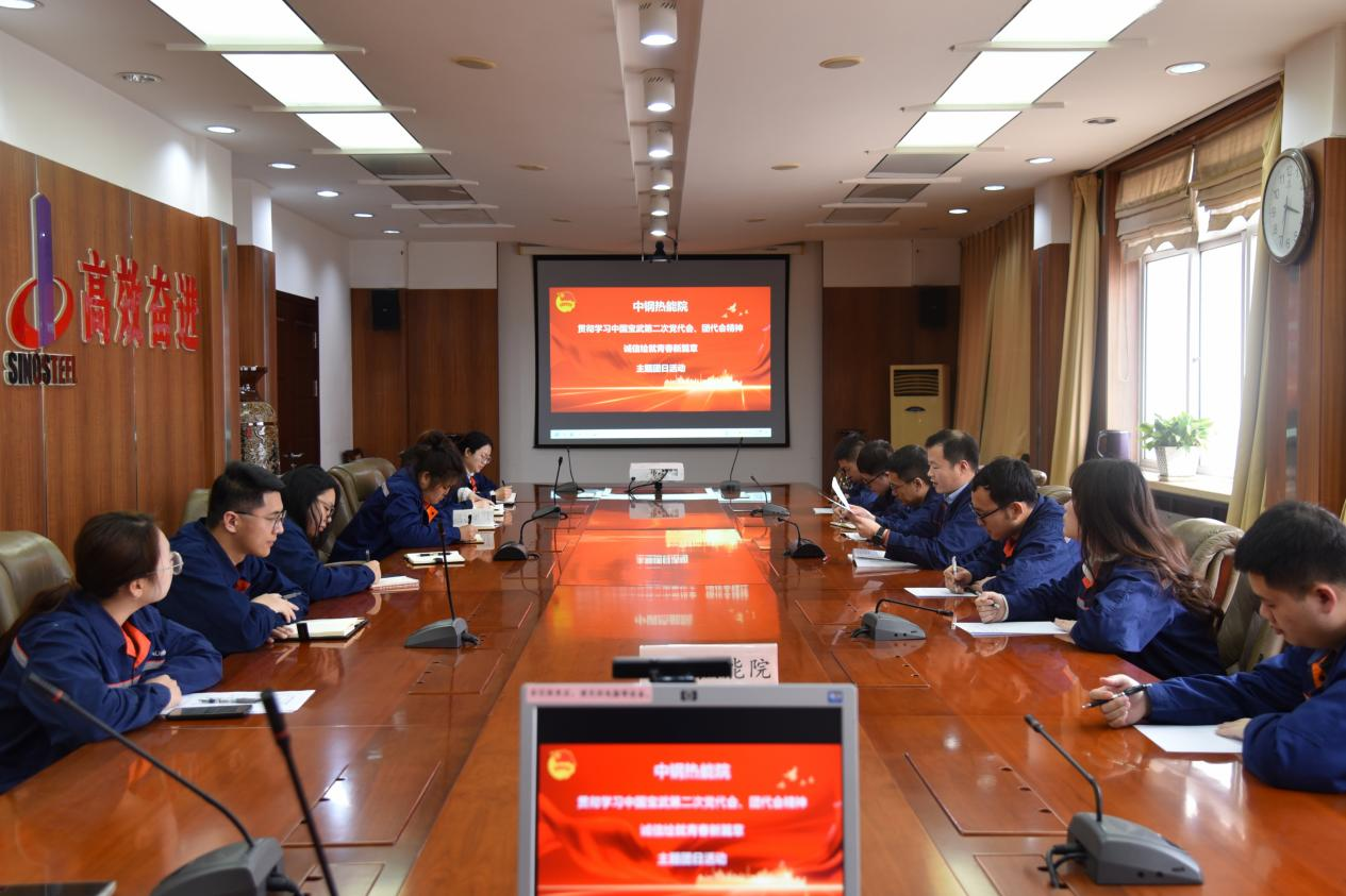 以誠信為筆，共繪高質(zhì)量發(fā)展青春畫卷——中鋼熱能院團委開展主題團日活動