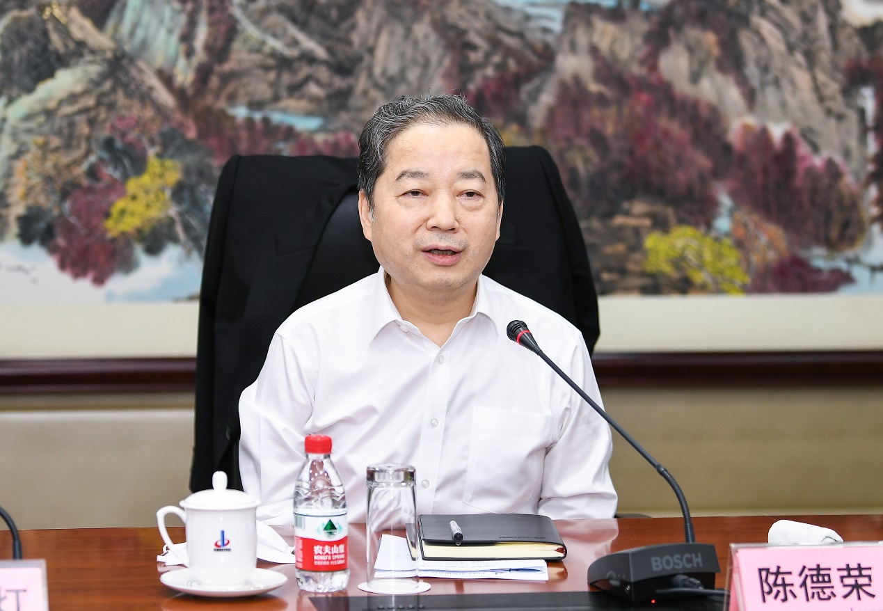 陳德榮在中鋼調(diào)研時(shí)強(qiáng)調(diào)：加快推進(jìn)專業(yè)化整合與體系融合，不斷提升戰(zhàn)略價(jià)值